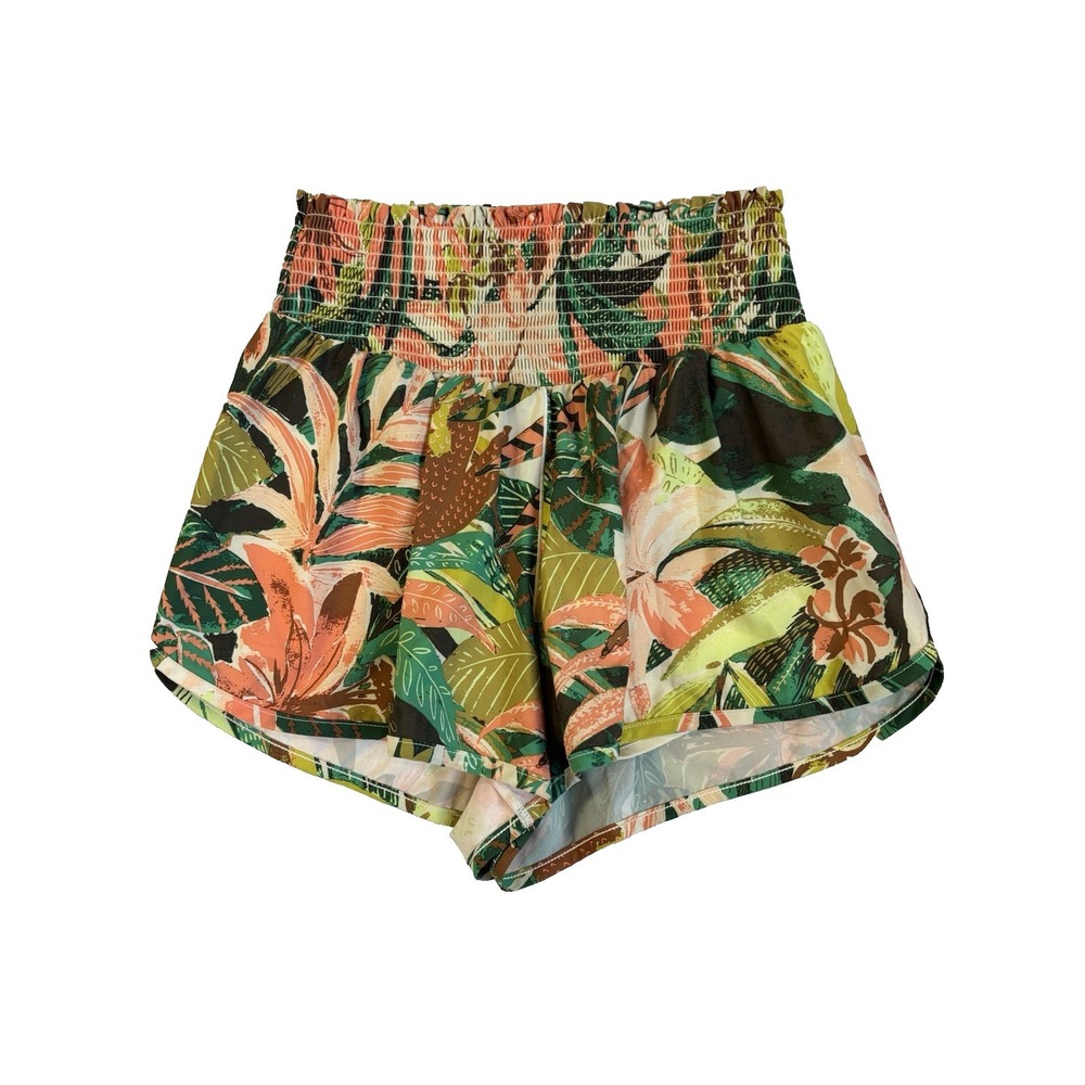 Aerie Offline Real‎ Me Junior's Med Tropical Athletic Running Workout Shorts